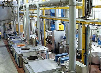 Газовая печь-ванна для цементации, закалки и отжига, тип STCg